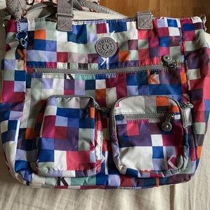 Kipling cross body tote bag.